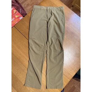 Alpine Design Pants Mens 34x32 Brown Modern Trail Head Tech Straight Fit Hiking
